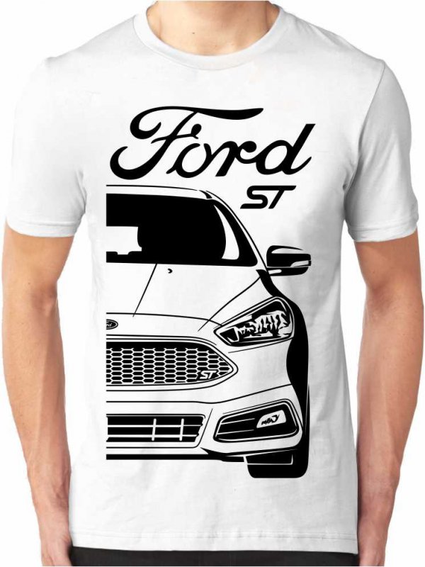 Ford Focus Mk3 ST Mannen T-shirt