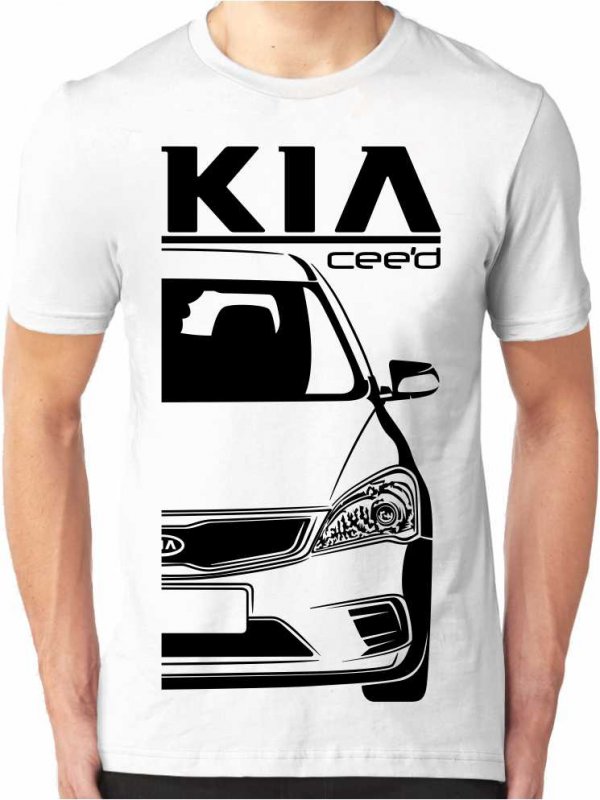 Kia Ceed 1 Facelift Heren T-shirt