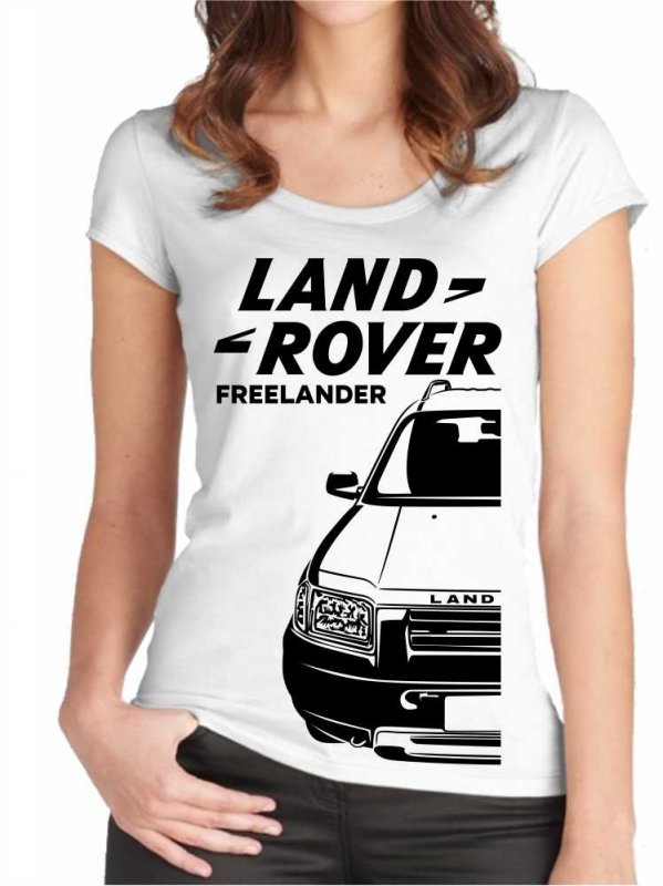 Land Rover Freelander 1 Facelift Moteriški marškinėliai