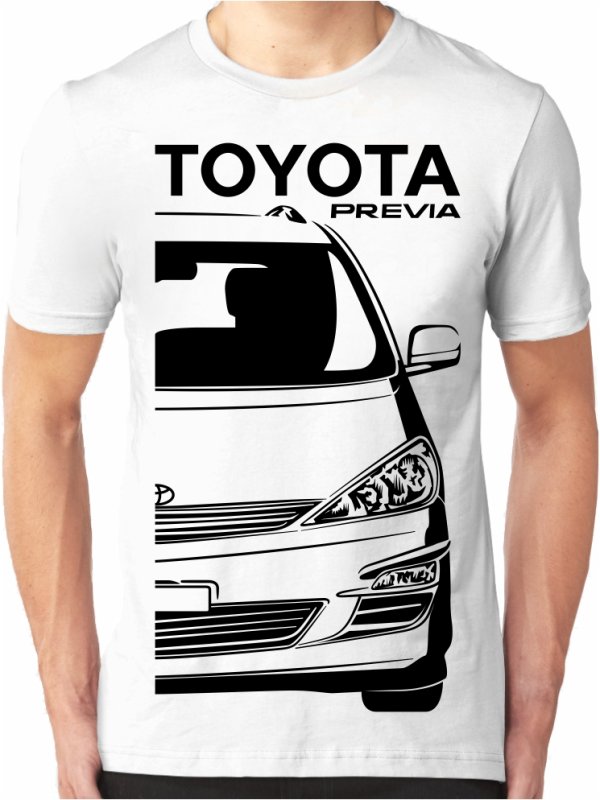 Toyota Previa 2 Mannen T-shirt