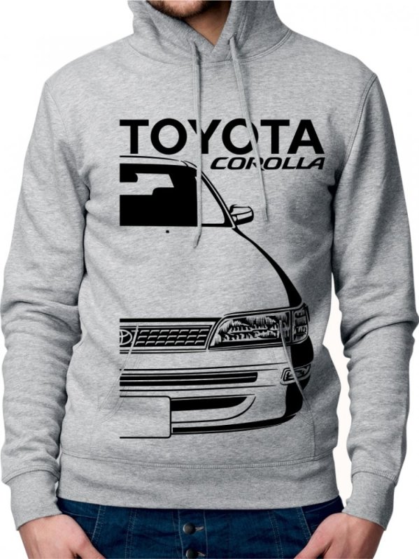 Toyota Corolla 8 Moški Pulover s Kapuco