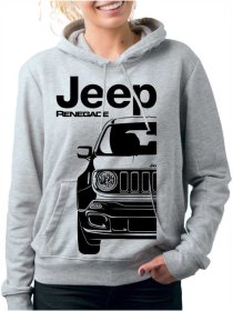 Jeep Renegade Ženski Pulover s Kapuco