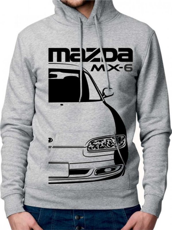 Mazda MX-6 Gen2 Férfi Kapucnis Pulóve