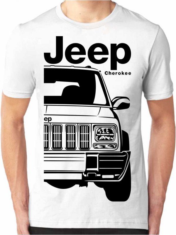 Jeep Cherokee 2 XJ Vyriški marškinėliai