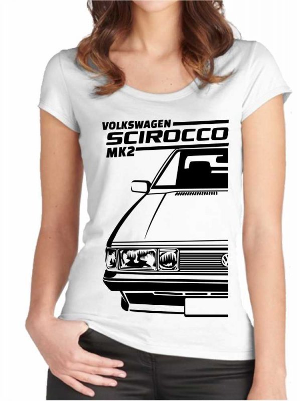 VW Scirocco Mk2 16V T-Shirt pour femmes