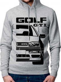 VW Golf Mk3 GTI Moški Pulover s Kapuco