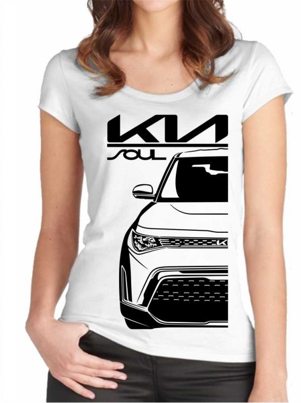 Kia Soul 3 Facelift Sieviešu T-krekls