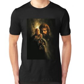 Tyrion, Jorah, Daario, Grey Worm, Missandei, Varys Koszulka męska