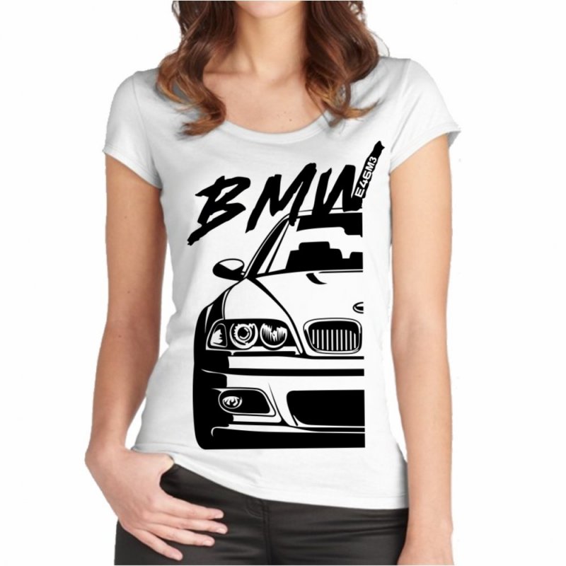 L -35% Pink BMW E46 M3 Dames T-shirt