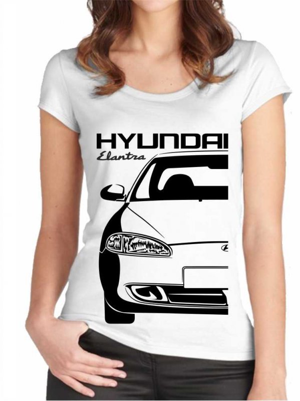 Hyundai Elantra 2 Dámske Tričko