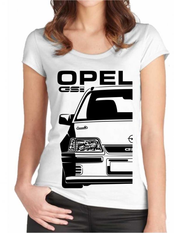 Opel Kadett E GSi Superboss Moteriški marškinėliai