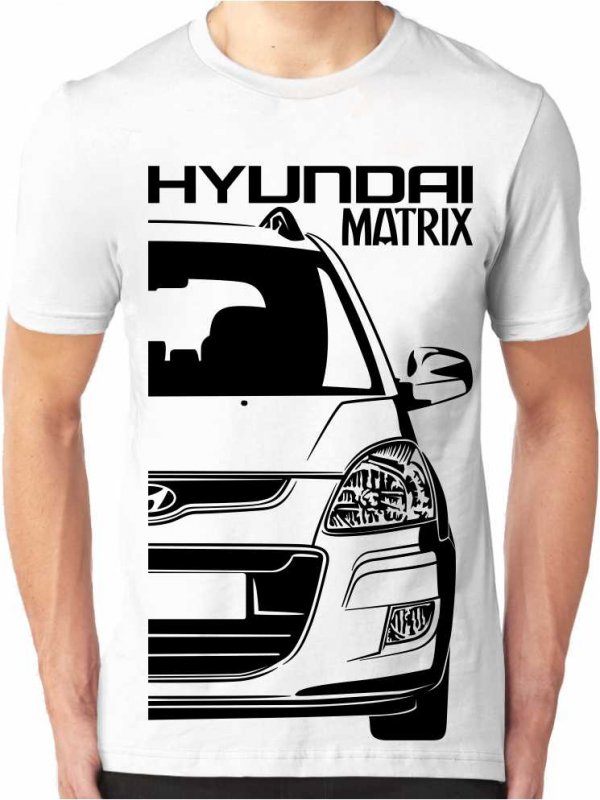 Hyundai Matrix Facelift Mannen T-shirt