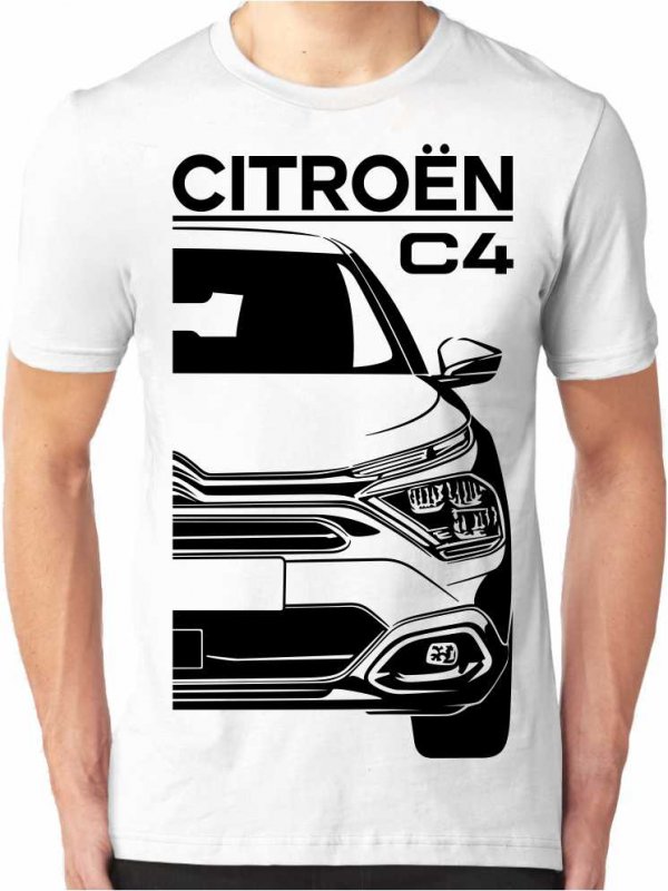Citroën C4 3 Mannen T-shirt