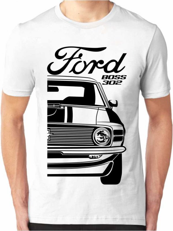 Ford Mustang Boss 302 Vīriešu T-krekls