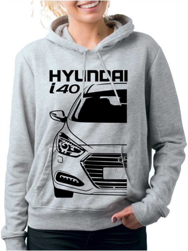 Hyundai i40 2016 Női Kapucnis Pulóver