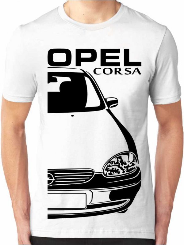 Opel Corsa B Vyriški marškinėliai