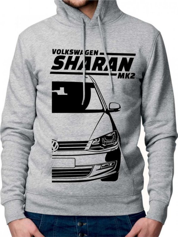 VW Sharan Mk2 Herren Sweatshirt
