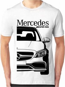 Mercedes AMG W205 Pánsky Tričko