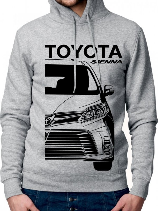Toyota Sienna 3 Facelift Heren Sweatshirt