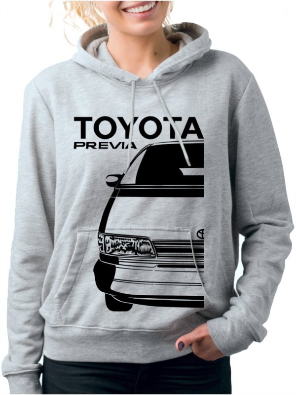 Toyota Previa 1 Női Kapucnis Pulóver