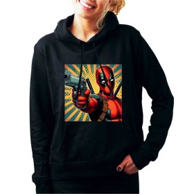 Felpa Donna Deadpool Gun