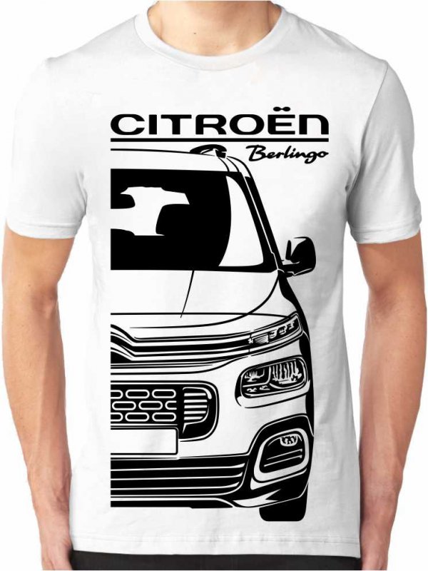 Citroën Berlingo 3 Mannen T-shirt