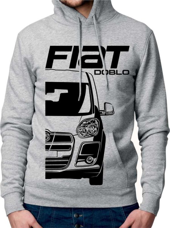 Fiat Doblo 2 Herren Sweatshirt