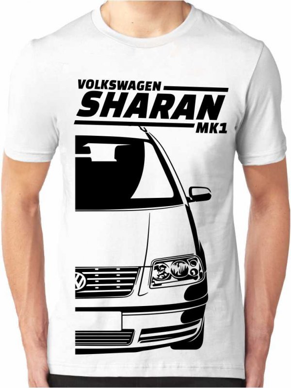 VW Sharan Mk1A Facelift Pánske Tričko