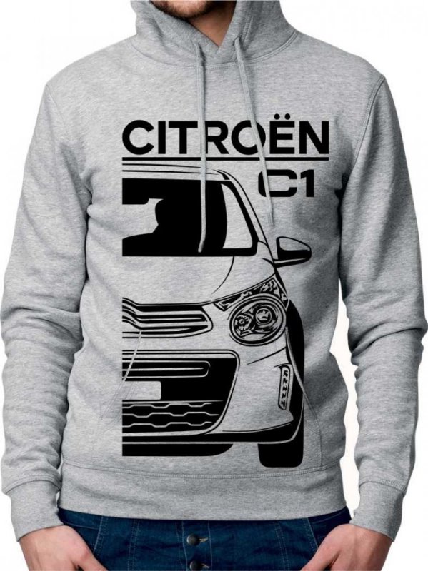 Citroën C1 2 Heren Sweatshirt