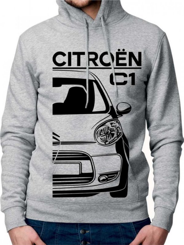 Citroën C1 Facelift 2009 Heren Sweatshirt