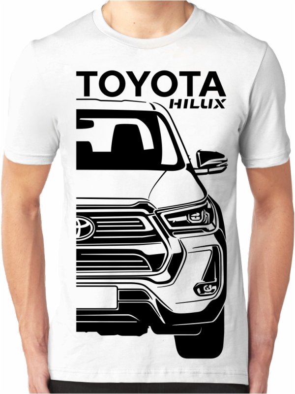 Toyota Hilux 8 Facelift Pánske Tričko