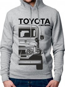 Sweat-shirt ur homme Toyota Land Cruiser BJ