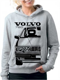 Volvo 780 Ženski Pulover s Kapuco