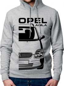 Opel Agila 1 Férfi Kapucnis Pulóve
