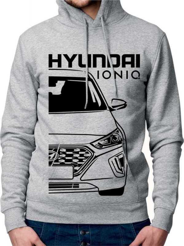 Hyundai Ioniq 2020 Moški Pulover s Kapuco