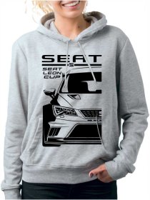 Seat León 3 Cup Racer Női Kapucnis Pulóver