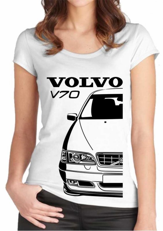 Volvo V70 1 Moteriški marškinėliai