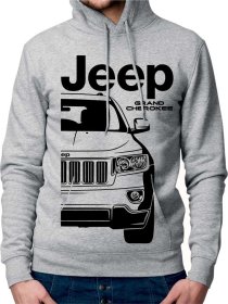 Jeep Grand Cherokee 4 Moški Pulover s Kapuco