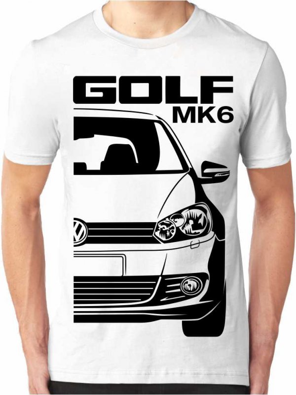M -35% Green VW Golf Mk6 Мъжка тениска