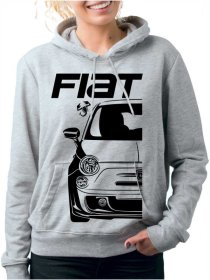 Felpa Donna Fiat 500 Abarth