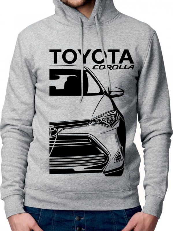Toyota Corolla 12 Moški Pulover s Kapuco