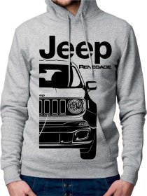 Jeep Renegade Moški Pulover s Kapuco