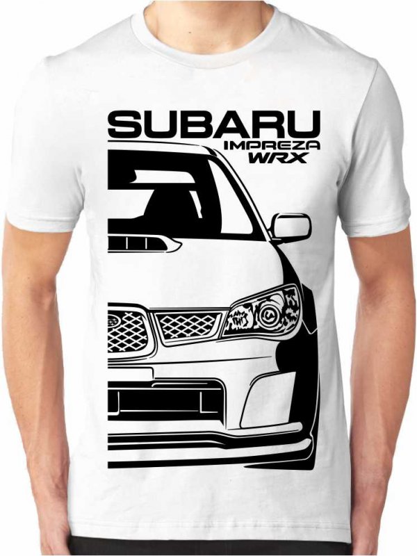 Subaru Impreza 2 WRX Hawkeye Mannen T-shirt