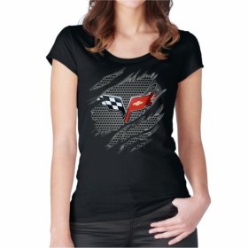 Corvette Dámske tričko s logom Corvette