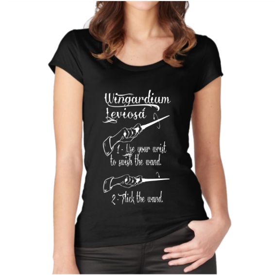 Wingardium Leoiosa Návod Γυναικείο T-shirt