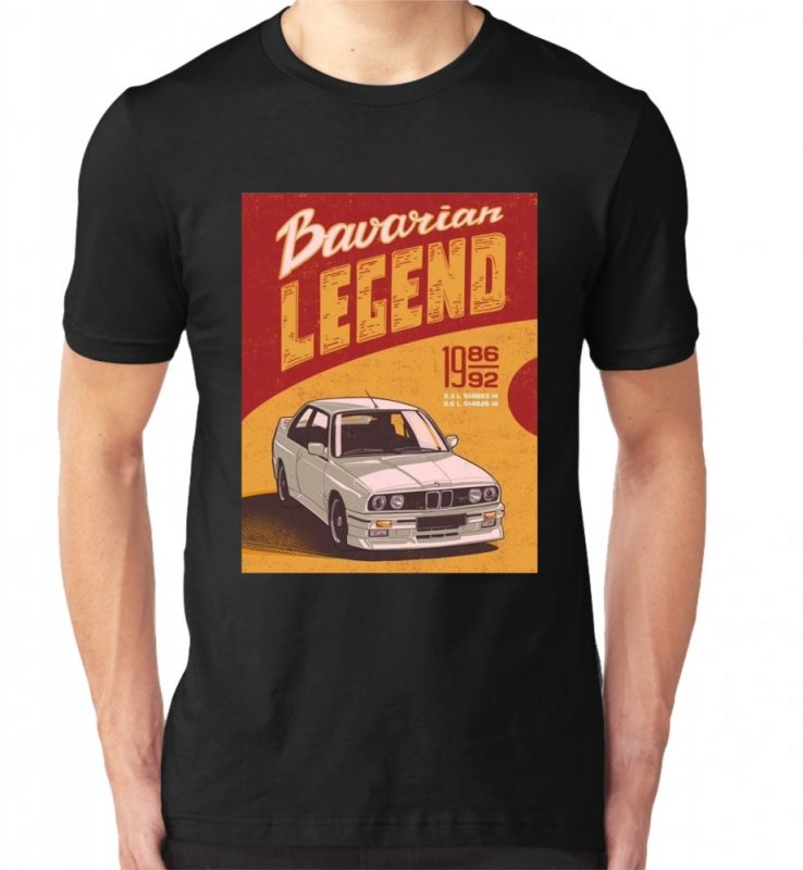 T-shirt BMW E30 Bavarian Legend