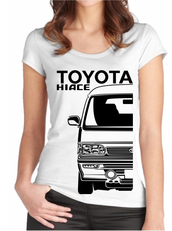 Toyota Hiace 4 Facelift 1 Koszulka Damska