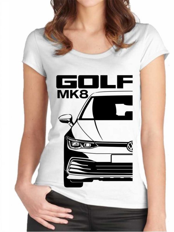 VW Golf Mk8 Дамска тениска