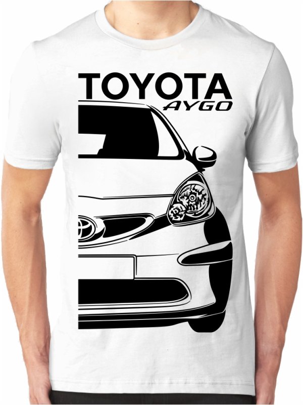 Toyota Aygo 1 Mannen T-shirt