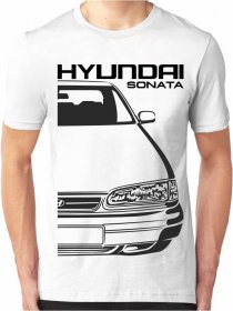 Hyundai Sonata 3 Pistes Herren T-Shirt